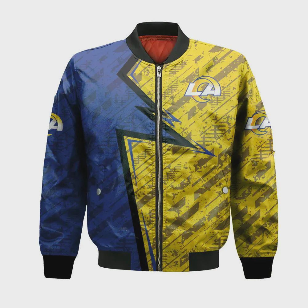 Sportswearmerch Los Angeles Rams NFL Bomber Jacket For Fan