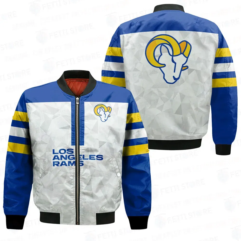 Sportswearmerch Los Angeles Rams NFL Bomber Jacket For Fan