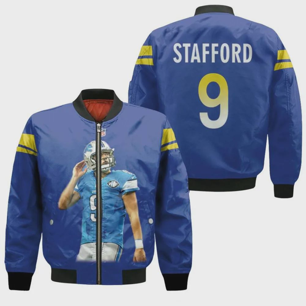 Sportswearmerch Los Angeles Rams NFL Bomber Jacket For Fan