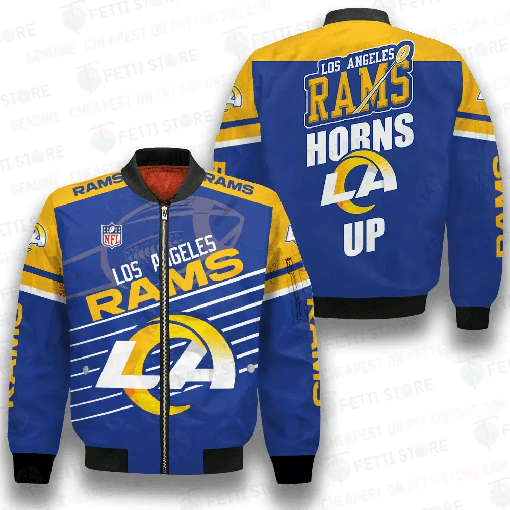 Sportswearmerch Los Angeles Rams NFL Bomber Jacket For Fan