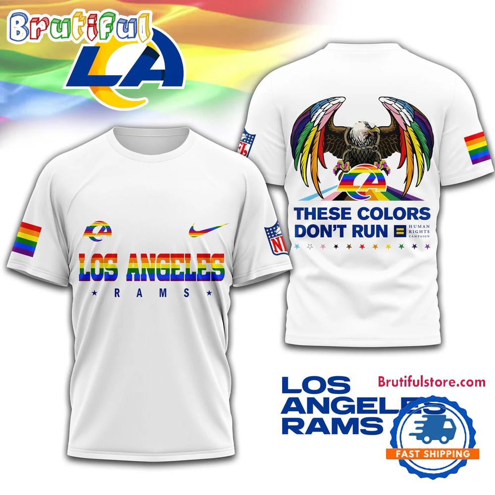 Sportswearmerch Los Angeles Rams NFL Campaign LGBT T-Shirt For Fan