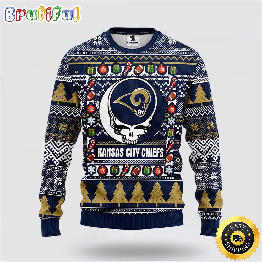 Sportswearmerch Los Angeles Rams NFL Christmas Fleece Sweater For Fan