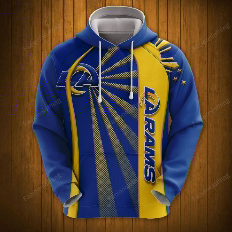 Sportswearmerch Los Angeles Rams NFL Hoodie Personalized For Fan
