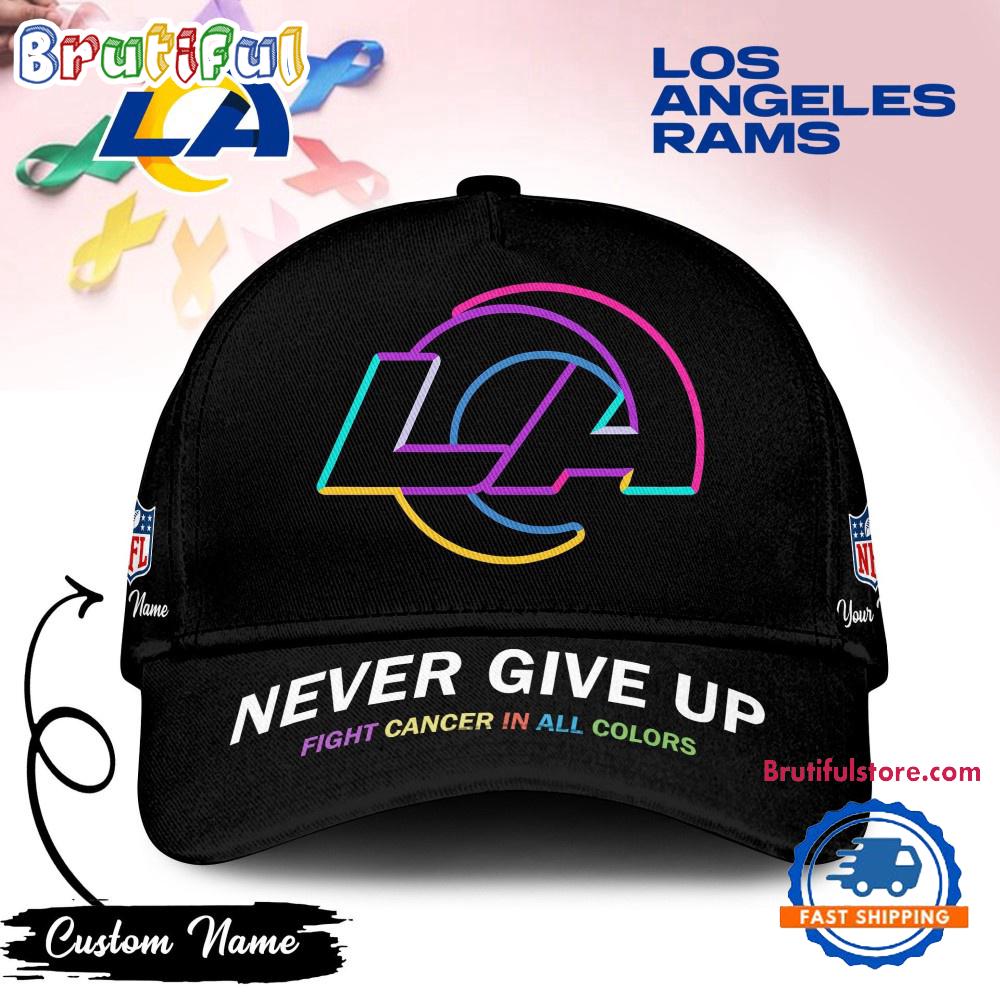 Sportswearmerch Los Angeles Rams NFL Never Give Up Classic Cap For Fan