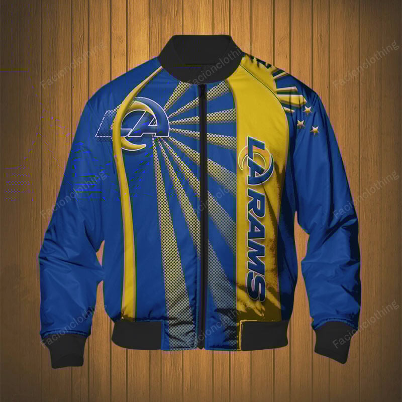 Sportswearmerch Los Angeles Rams NFL NFL,Bomber Jacket Personalized For Fan