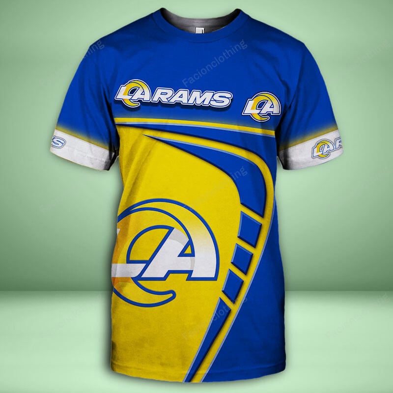 Sportswearmerch Los Angeles Rams NFL Personalized Long Pant T-shirt For Fan