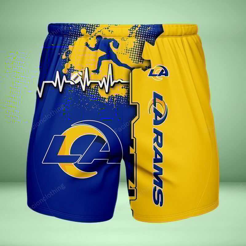 Sportswearmerch Los Angeles Rams NFL Personalized Short Pant For Fan