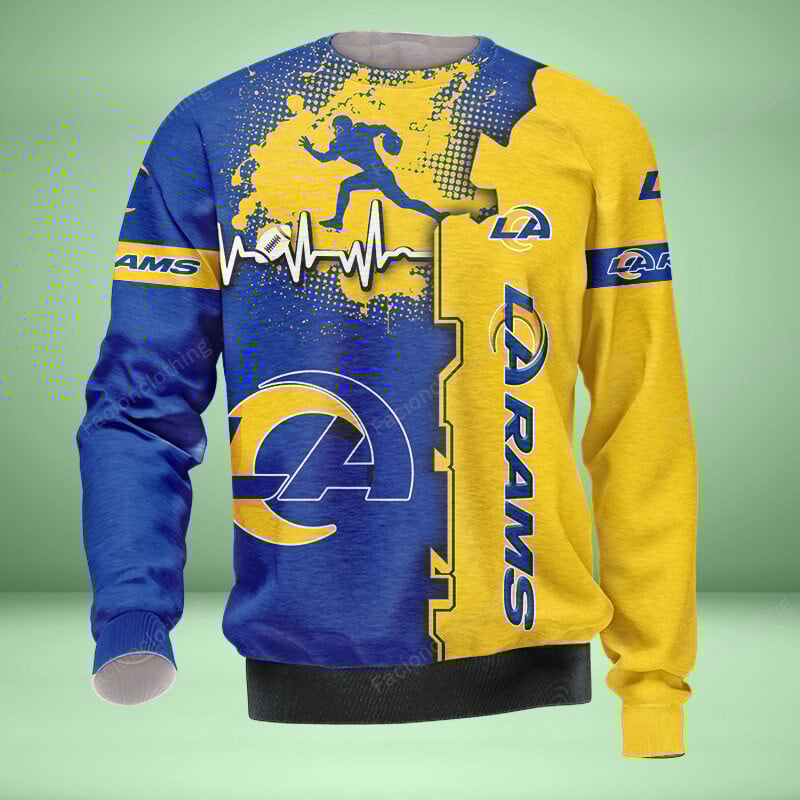 Sportswearmerch Los Angeles Rams NFL Personalized Sweater For Fan