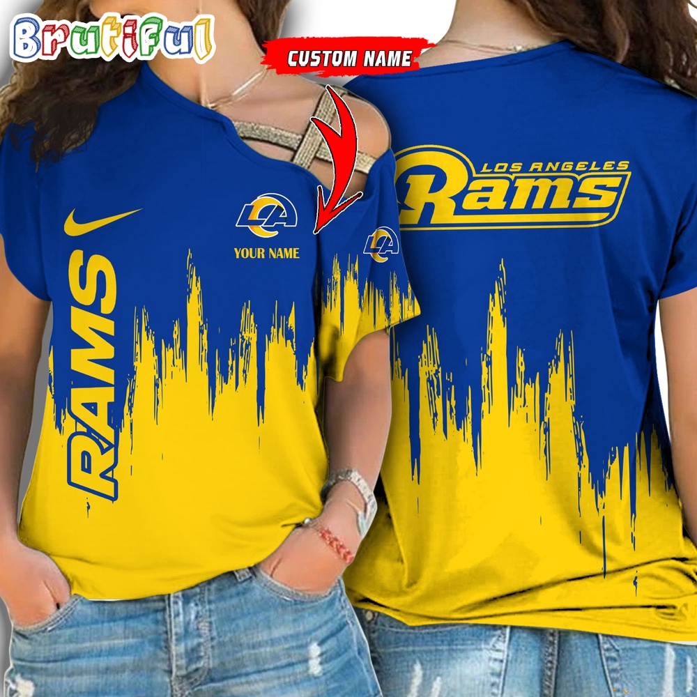 Sportswearmerch Los Angeles Rams NFL Strapless Sleeve Short For Fan