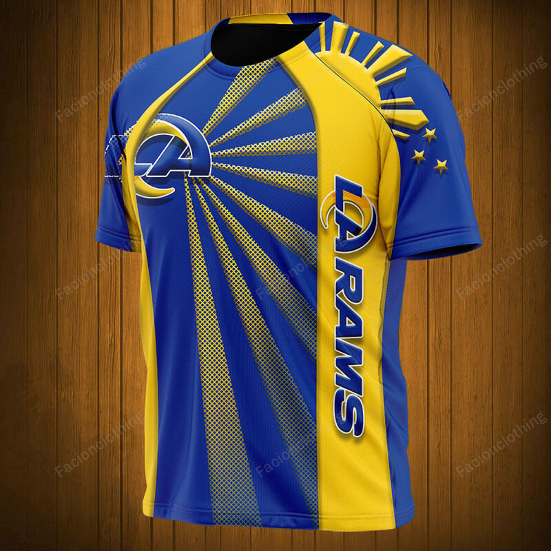 Sportswearmerch Los Angeles Rams NFL T-shirt Personalized For Fan