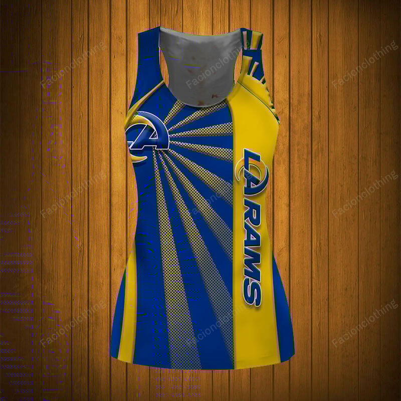 Sportswearmerch Los Angeles Rams NFL Women Tanktop Personalized For Fan