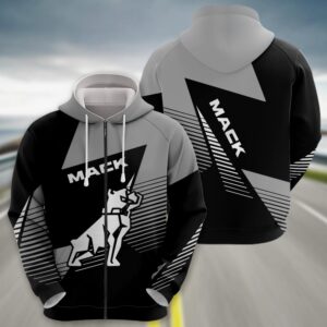 Sportswearmerch Mack Truck Zip Hoodie For Fan