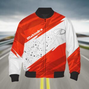 Sportswearmerch Mahindra Tractor Bomber Jacket For Fan