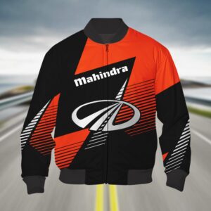 Sportswearmerch Mahindra Tractor Bomber Jacket For Fan