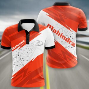 Sportswearmerch Mahindra Tractor Polo Shirt For Fan