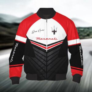 Sportswearmerch Maserati Bomber Jacket For Fan