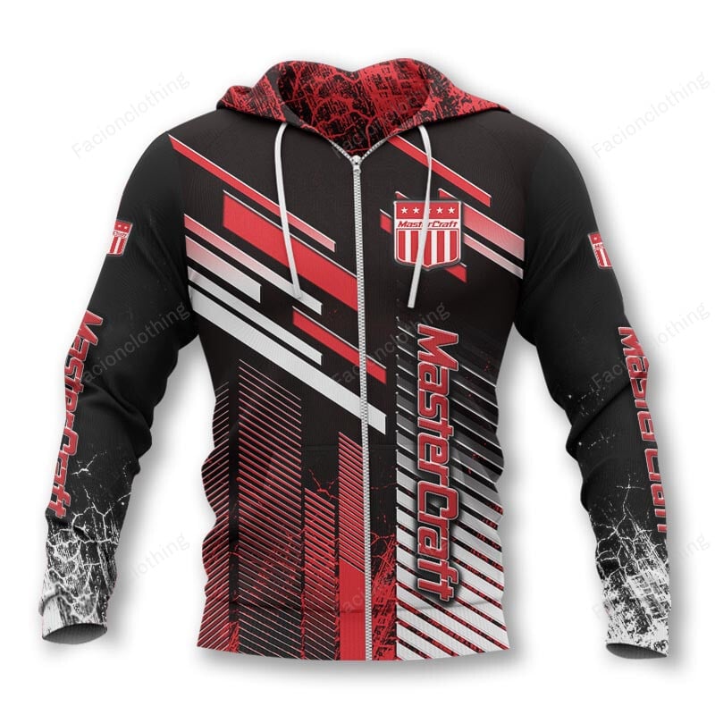 Sportswearmerch MasterCraft Sport Personalized Zip Hoodie For Fan