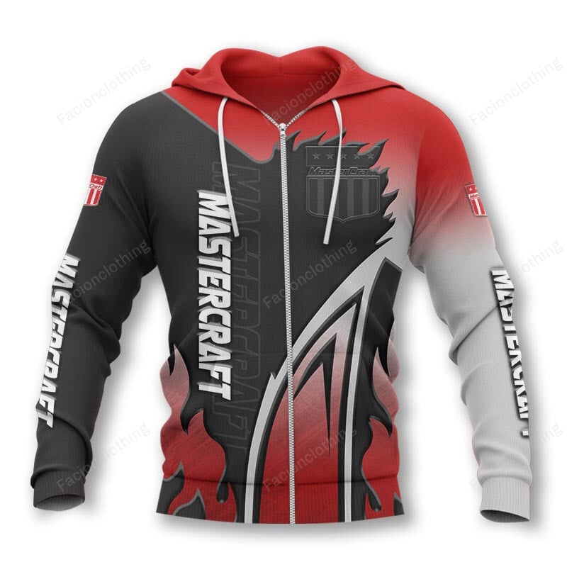 Sportswearmerch MasterCraft Sport Personalized Zip Hoodie For Fan