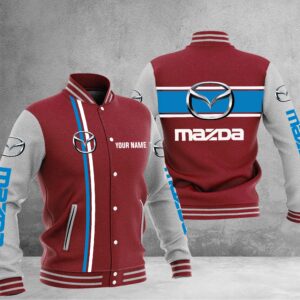 Sportswearmerch Mazda Car Baseball Jacket For Fan