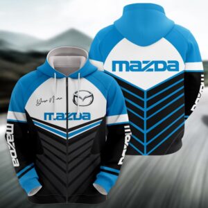Sportswearmerch Mazda Car Zip Hoodie For Fan