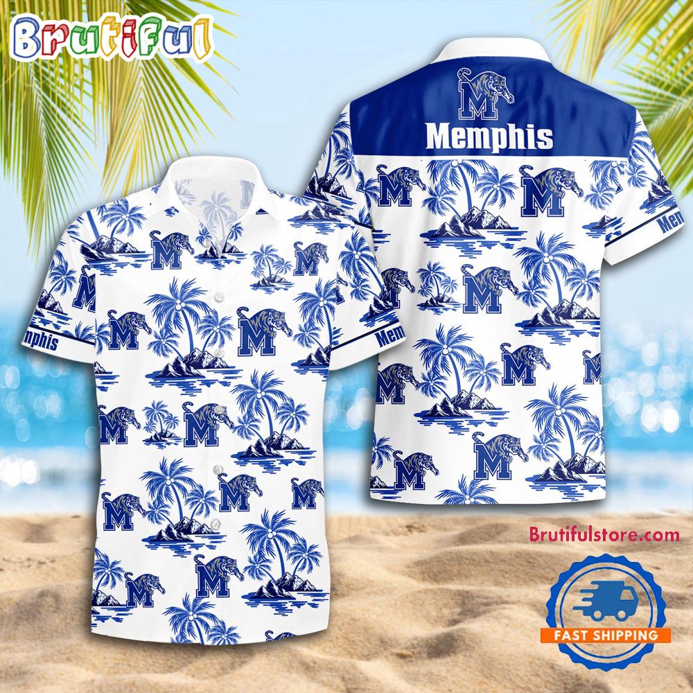 Sportswearmerch Memphis Tigers NCAA Summer Personalized Hawaiian Shirt For Fan