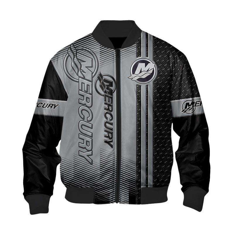 Sportswearmerch Mercury Car Marine Personalized Fashion Bomber Jacket For Fan