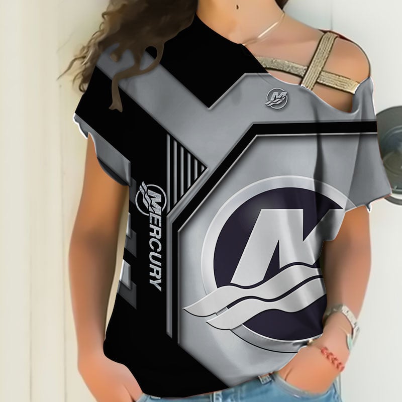 Sportswearmerch Mercury Car Personalized Fashion Strapless Short Sleeve For Fan