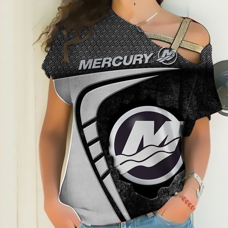 Sportswearmerch Mercury Car Personalized Fashion Strapless Short Sleeve For Fan