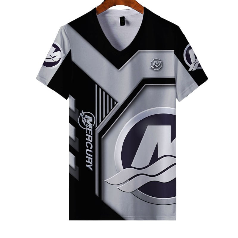 Sportswearmerch Mercury Car Personalized Fashion V-neck Women T-shirt For Fan