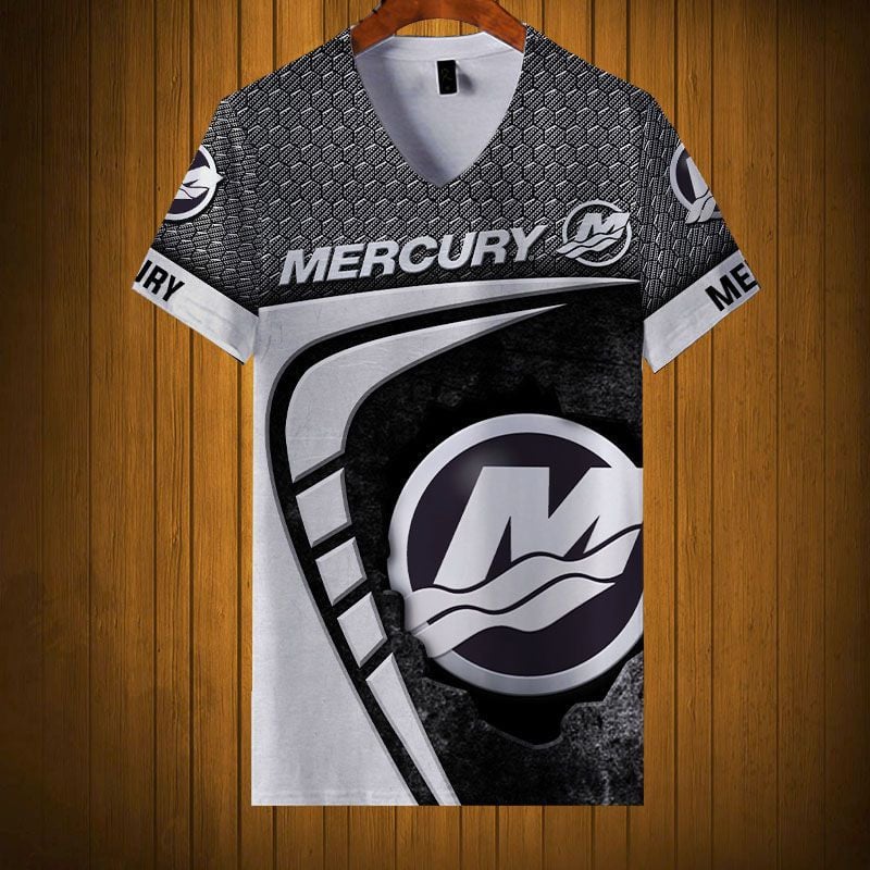 Sportswearmerch Mercury Car Personalized Fashion V-neck Women T-shirt For Fan