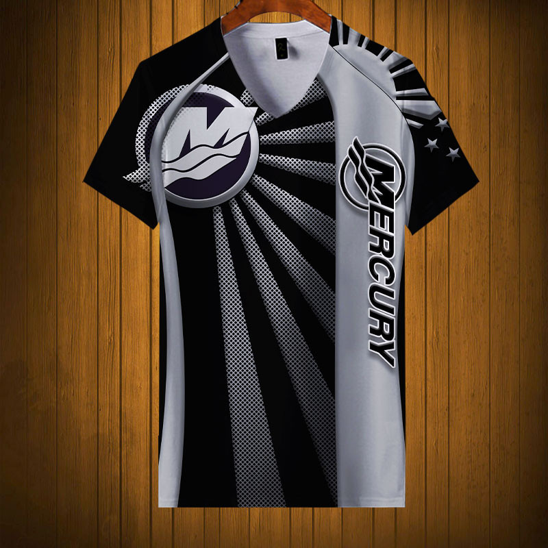 Sportswearmerch Mercury Car Personalized Fashion V-neck Women T-shirt For Fan