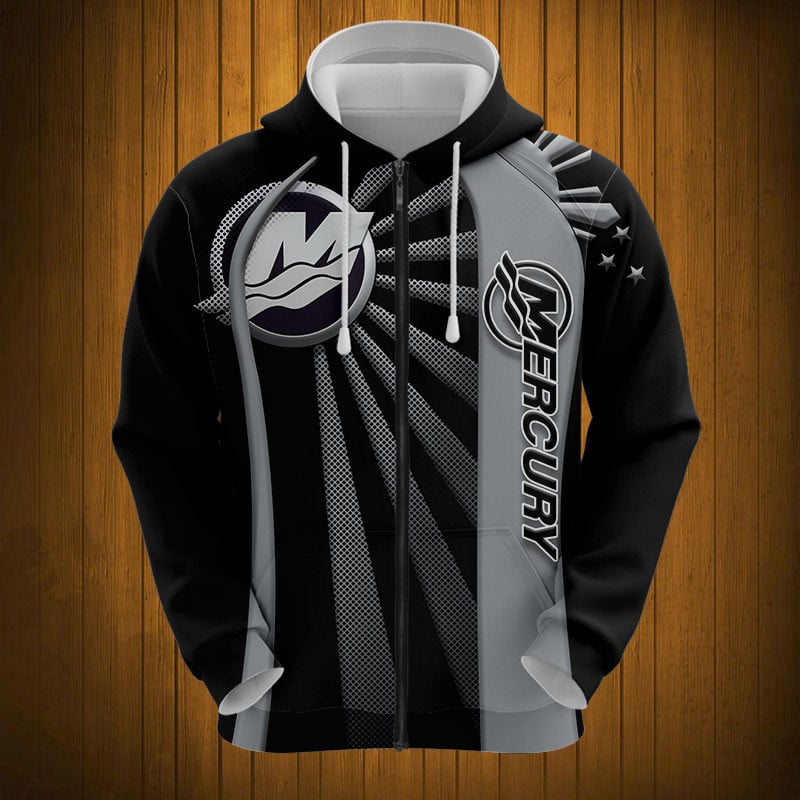 Sportswearmerch Mercury Car Personalized Fashion Zip Hoodie For Fan