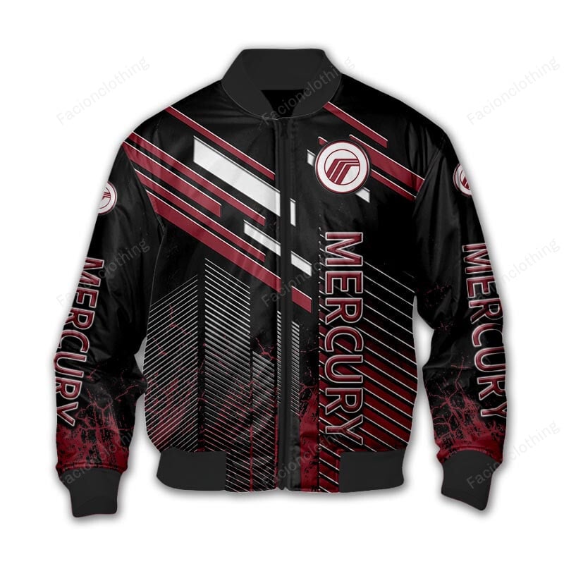 Sportswearmerch Mercury Marine Personalized Bomber Jacket For Fan