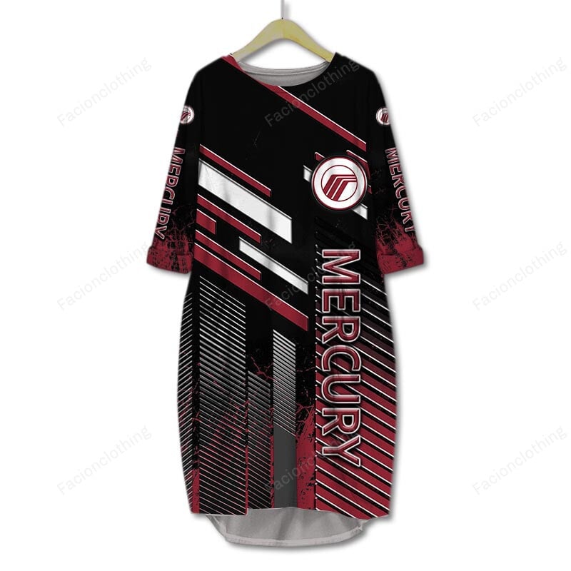 Sportswearmerch Mercury Marine Personalized Pocket Dress For Fan