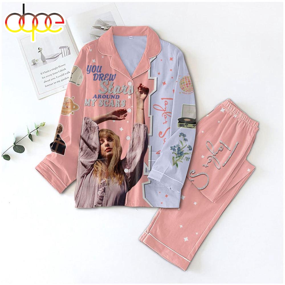 Sportswearmerch Merry Swiftmas Love Heart Christmas Personalized Pajamas For Fan