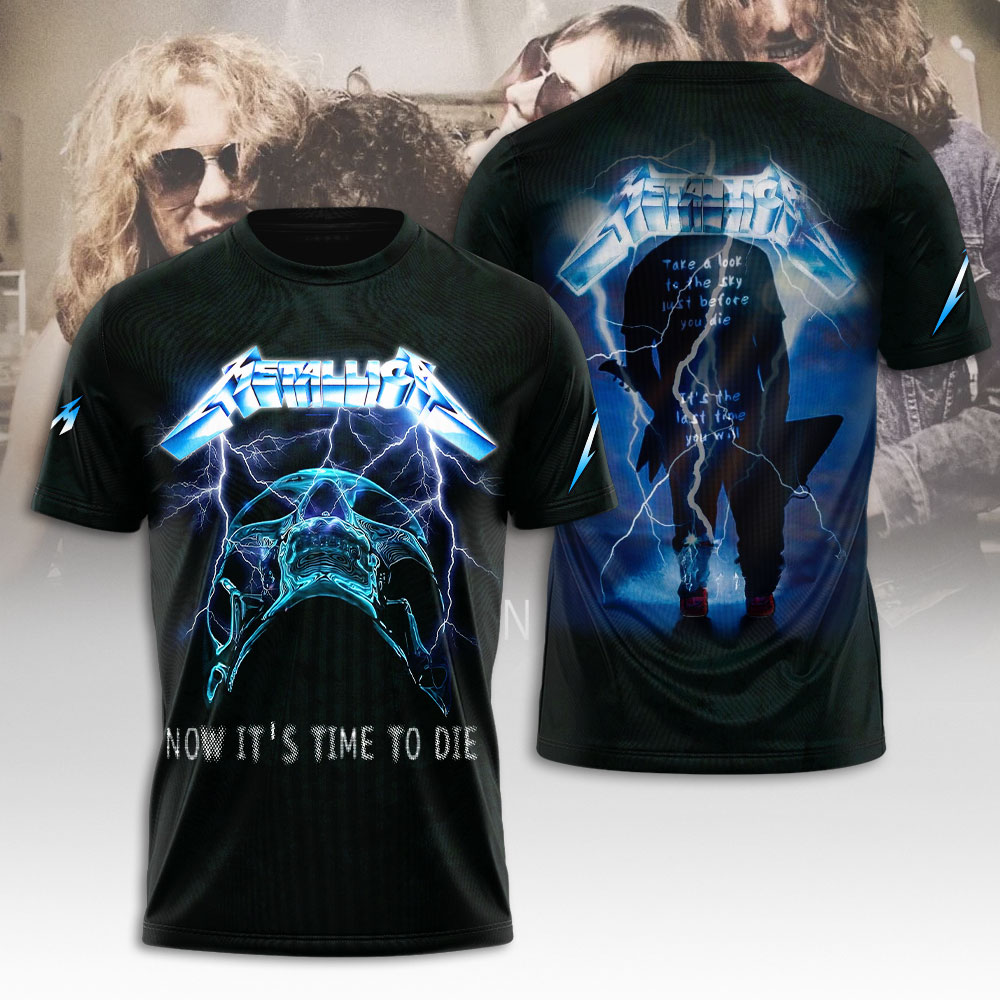 Sportswearmerch Metallica Music Personalized T-shirt For Fan