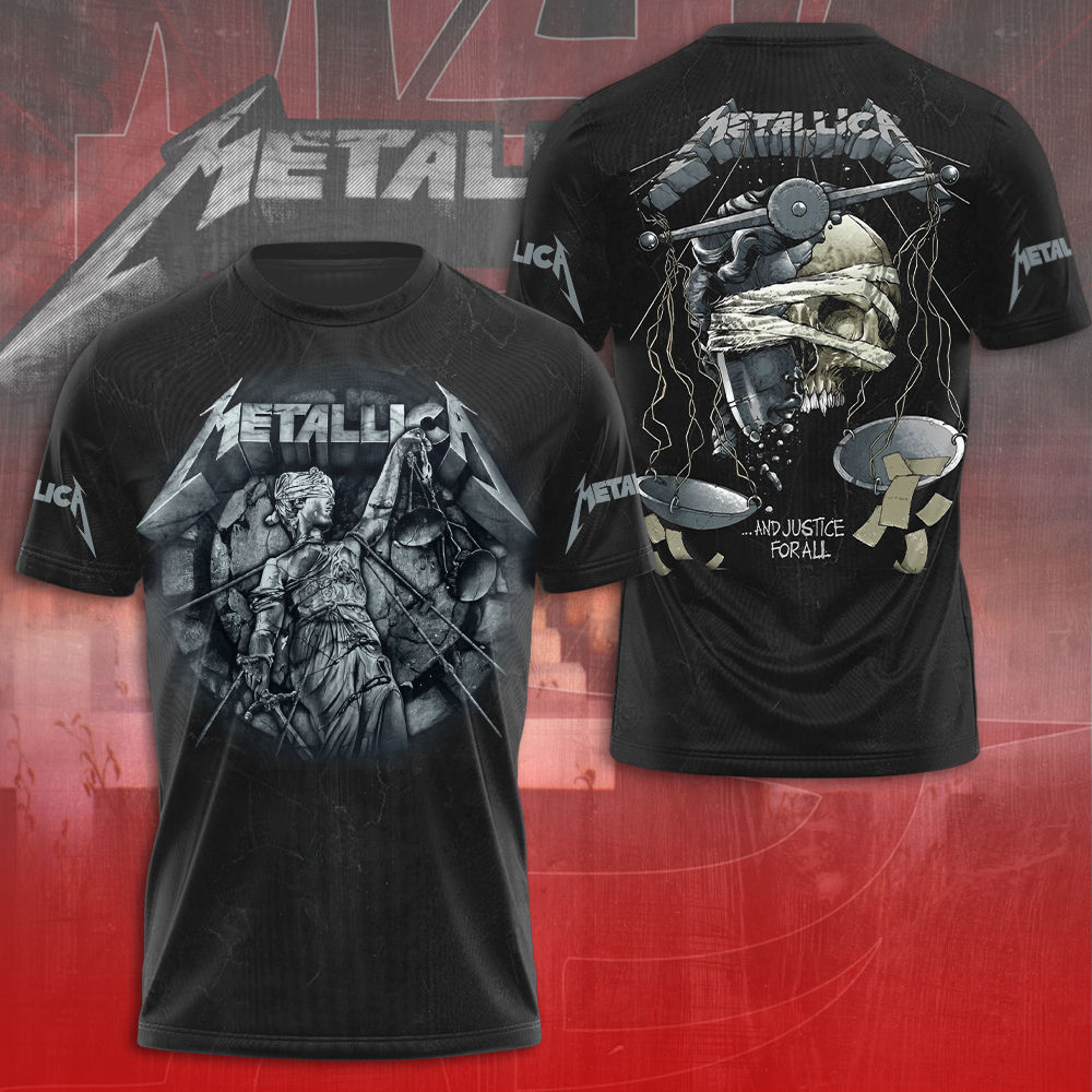 Sportswearmerch Metallica MusicPersonalized T-shirt For Fan