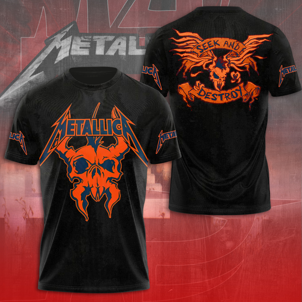 Sportswearmerch Metallica MusicPersonalized T-shirt For Fan