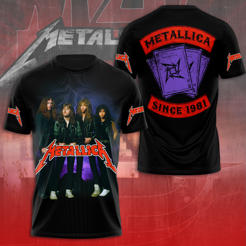 Sportswearmerch Metallica MusicPersonalized T-shirt For Fan