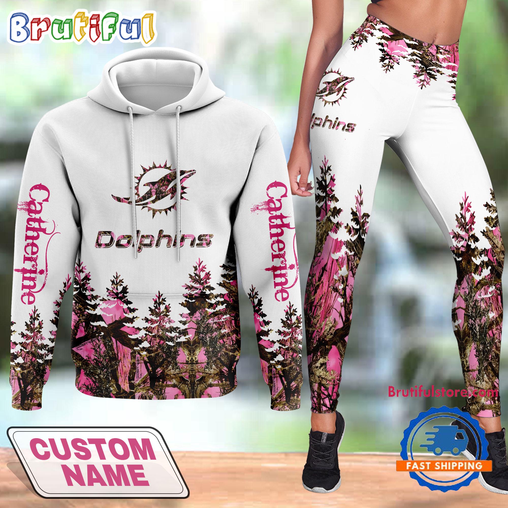 Sportswearmerch Miami Dolphins MLB Hoodie And Leggings For Fan