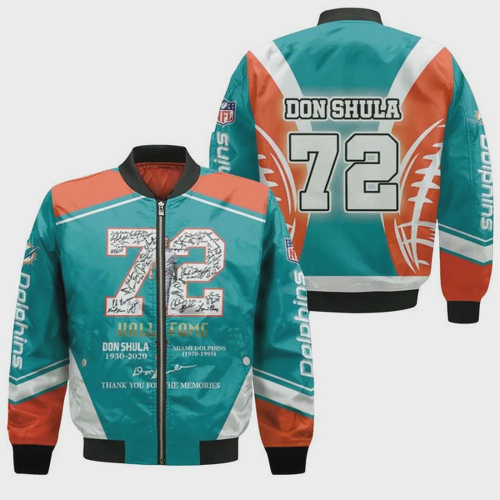 Sportswearmerch Miami Dolphins NFL Bomber Jacket For Fan