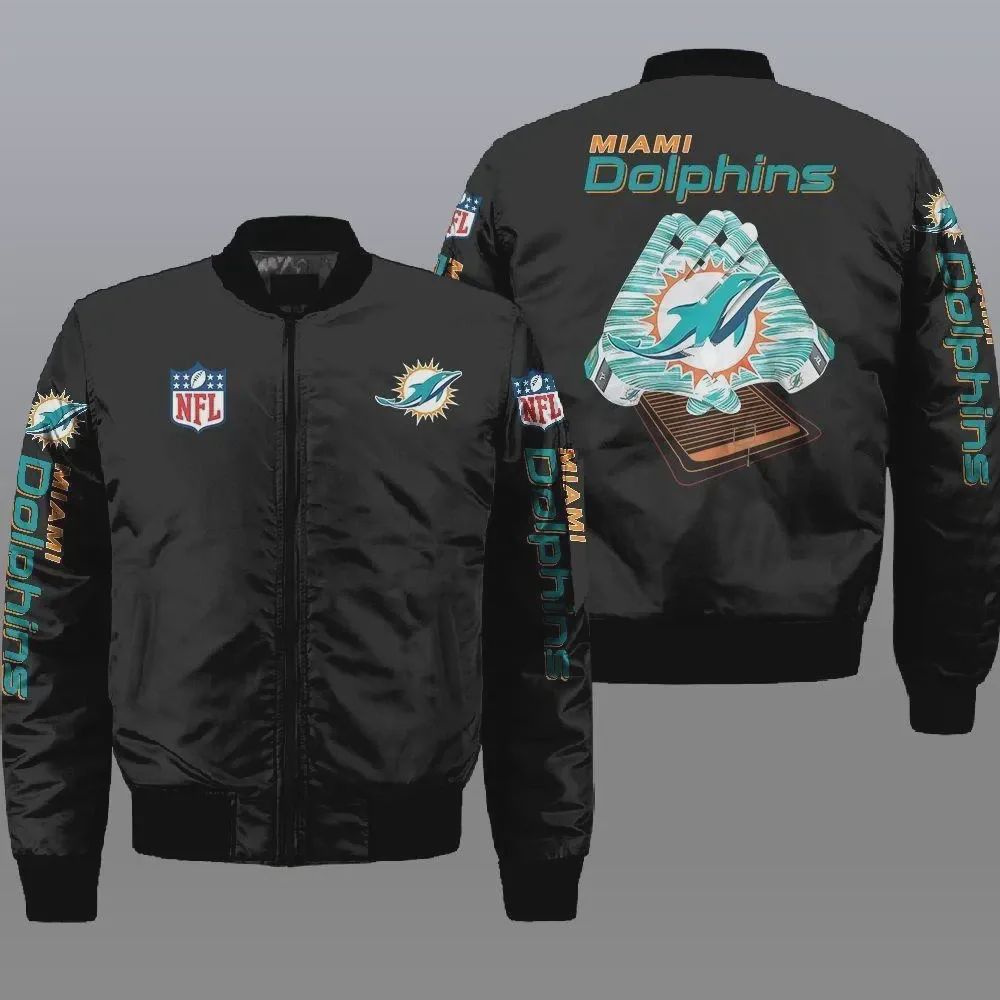 Sportswearmerch Miami Dolphins NFL Bomber Jacket For Fan