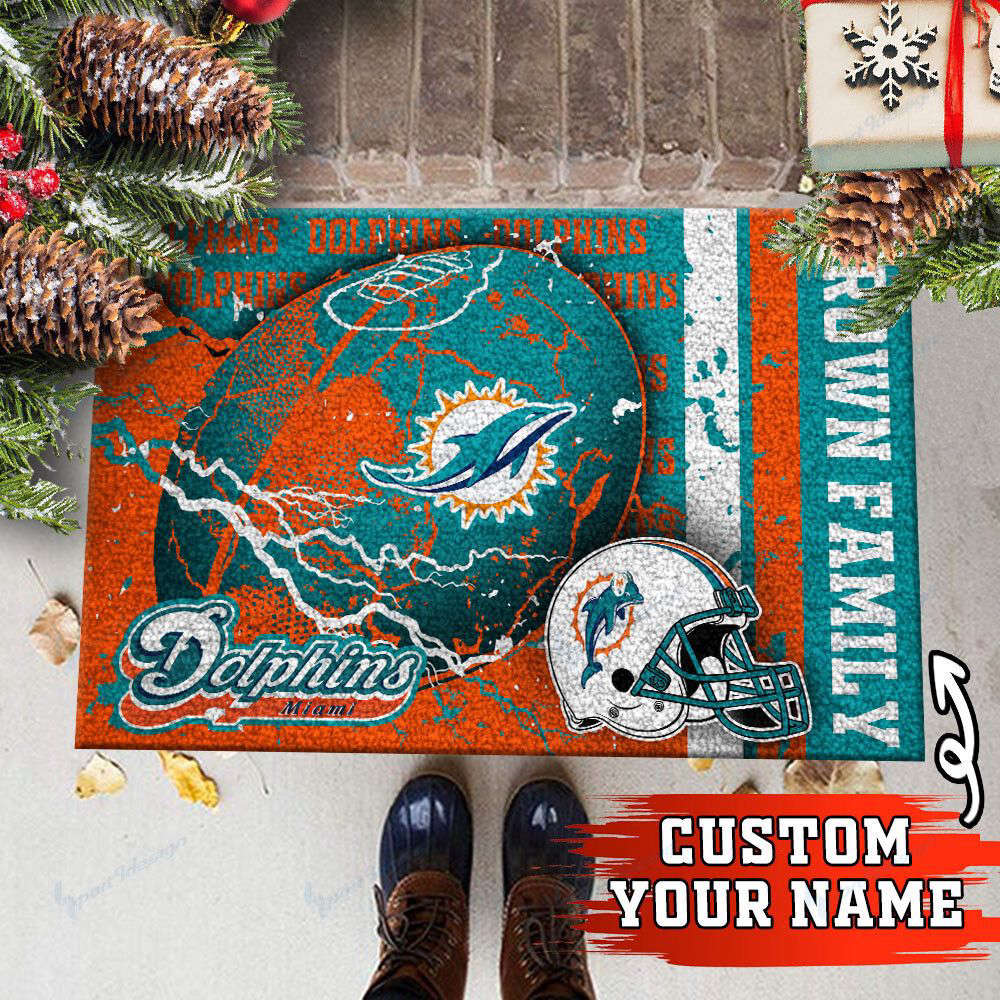 Sportswearmerch Miami Dolphins NFL Doormat For Fan