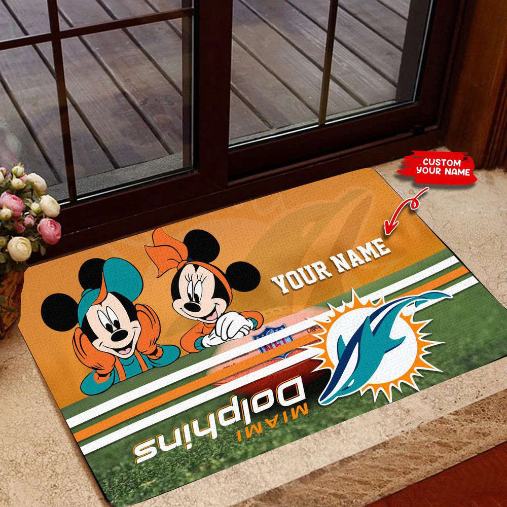 Sportswearmerch Miami Dolphins NFL Doormat For Fan