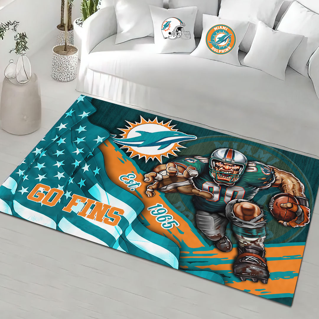 Sportswearmerch Miami Dolphins NFL Doormat For Fan