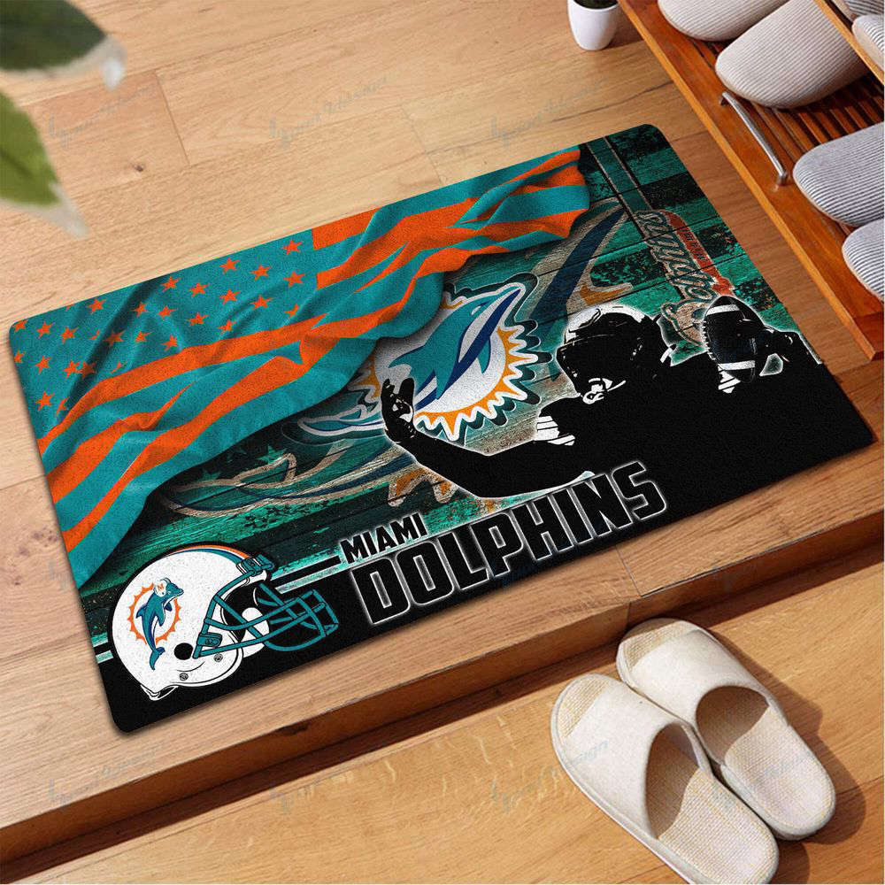 Sportswearmerch Miami Dolphins NFL Doormat For Fan