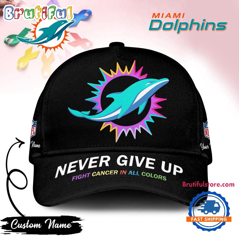 Sportswearmerch Miami Dolphins NFL Never Give Up Classic Cap For Fan