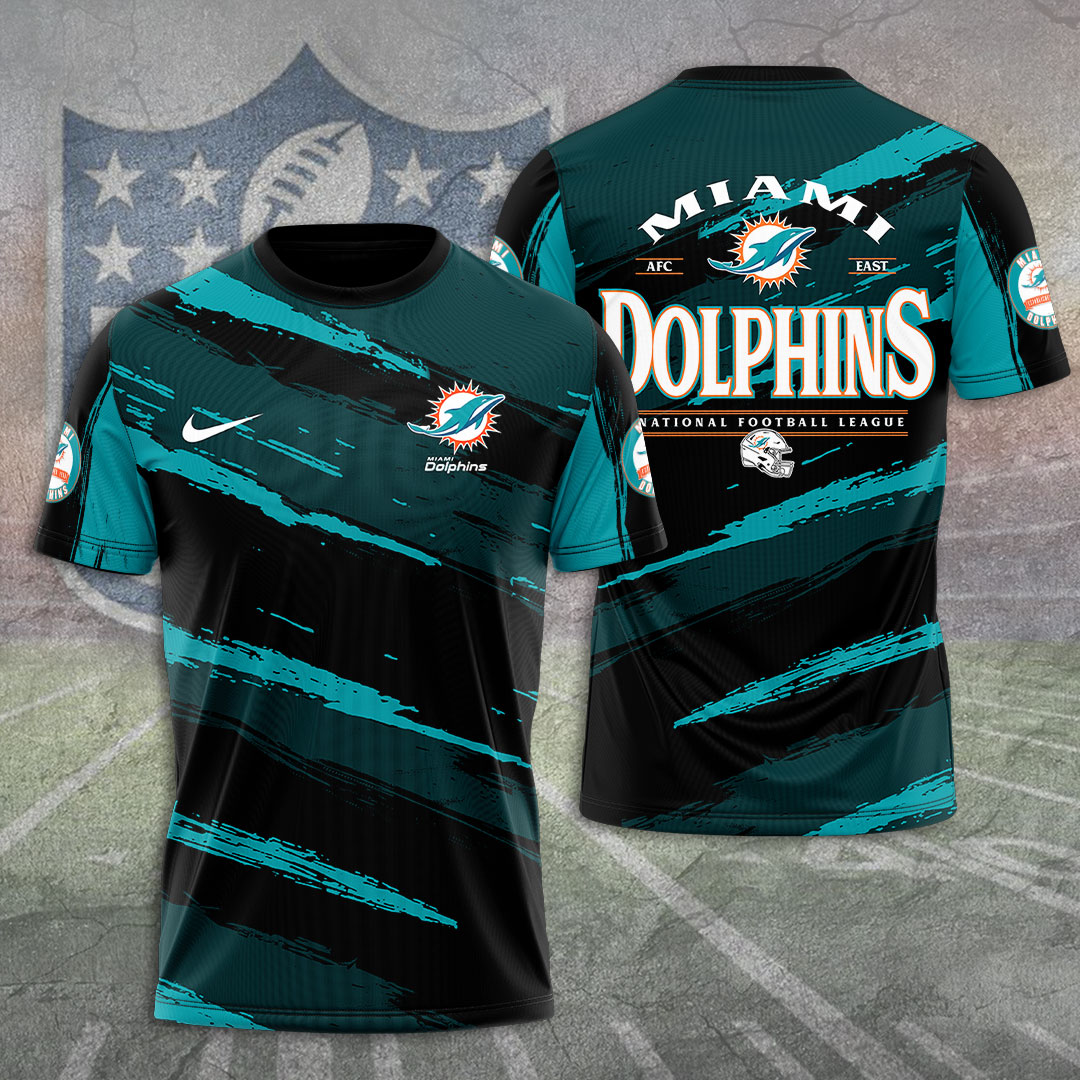 Sportswearmerch Miami Dolphins NFL Personalized T-shirt For Fan