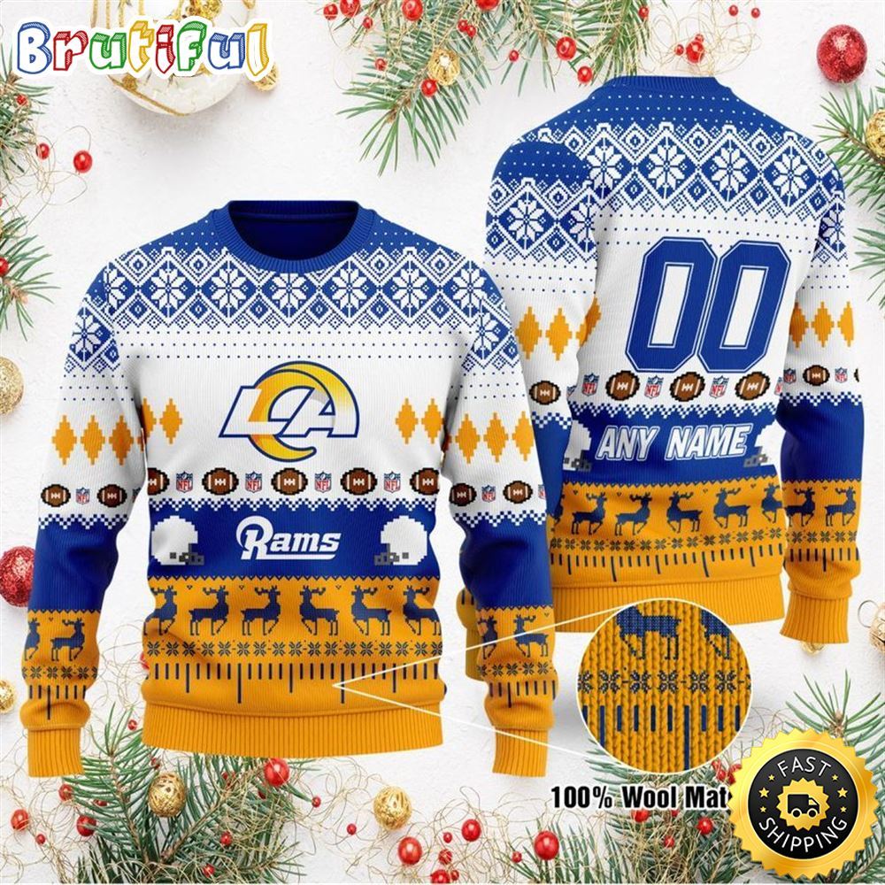 Sportswearmerch Miami Dolphins NFL Playing Field Personalized Christmas Sweater For Fan