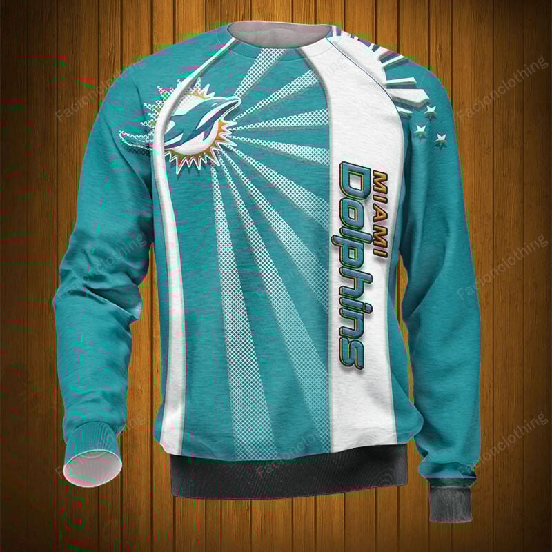 Sportswearmerch Miami Dolphins NFL Sweater Personalized For Fan